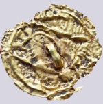 Iranian Huns, AV bracteate of Western Turk style - Image 2