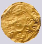 Central Asia / Silk Road, AV bracteate, imitations of Byzantine style - Image 2