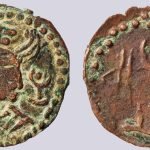 Western Turks, AE ½ drachm, Iltäbär, Type 301
