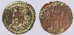 Western Turks, AE ½ drachm, Iltäbär, Type 301