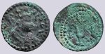 Western Turks, AE ½ drachm, Later Nezak, Type 203A