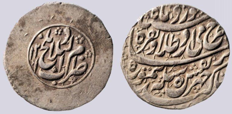Durrani, AR rupee, Timur Shah, Balkh, 1201AH - Image 1