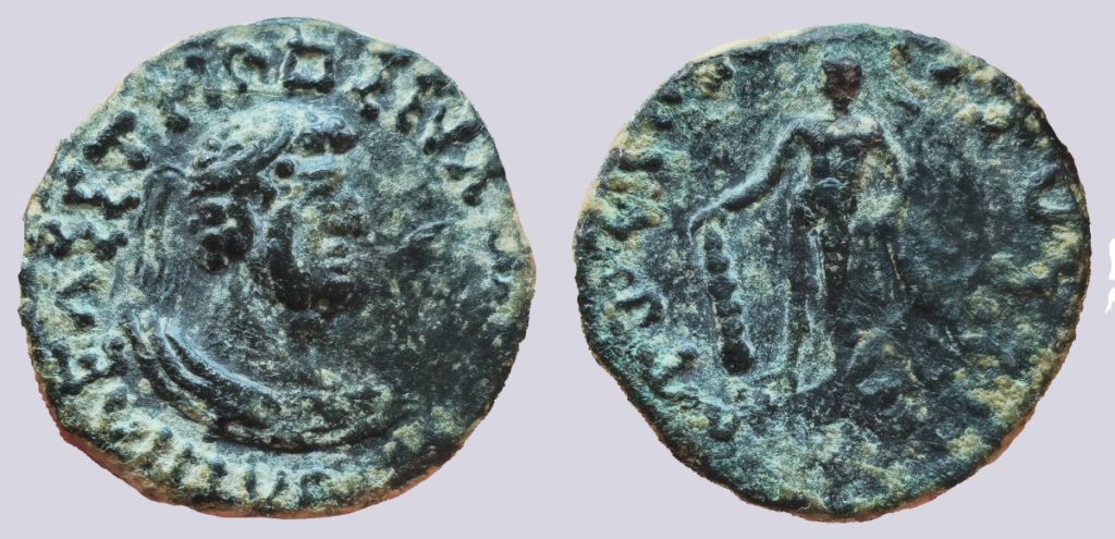 Kushans, AE tetradrachm, Kujula Kadphises Kushans, AE tetradrachm, Kujula Kadphises