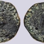 Kushans, AE tetradrachm, Kujula Kadphises