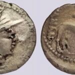 YüehChi/Kushans in Bactria, AR hemidrachm, Sapadbizes