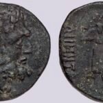 Bactrian Greeks, AE dichalkon, Demetrios