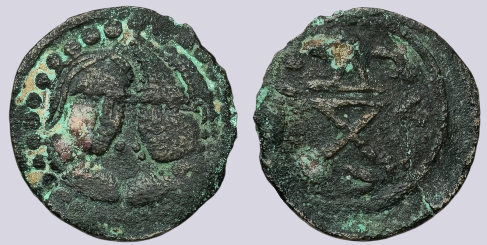 PSX_824 Central Asia, Soghd, AE unit, rulers of Fiknan - Image 1