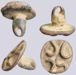 Ancient Bactria, AE stamp seal, 2300–2000 BC - Image 2