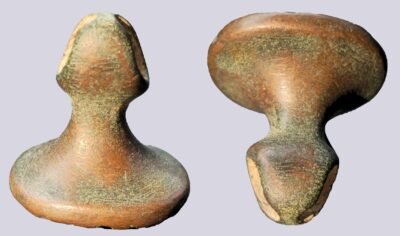 Ancient Bactria, AE stamp seal, 2300–2000BC