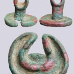 Ancient Bactria, AE stamp seal, 2300–2000 BC