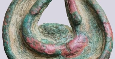 Ancient Bactria, AE stamp seal, 2300–2000BC