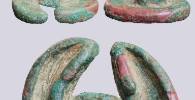 Ancient Bactria, AE stamp seal, 2300–2000 BC