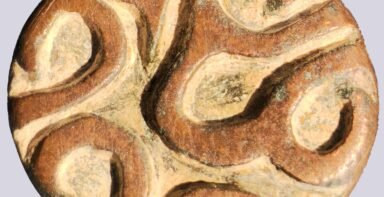 Ancient Bactria, AE stamp seal, 2300–2000BC