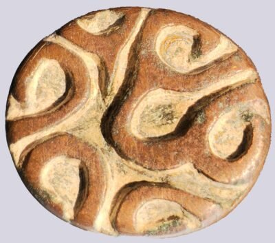 Ancient Bactria, AE stamp seal, 2300–2000BC