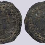 Western Turks, AE drachm, Tegin of Khorasan, Type 206
