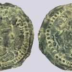 Western Turks, AE drachm, Tegin of Khorasan, Type 206