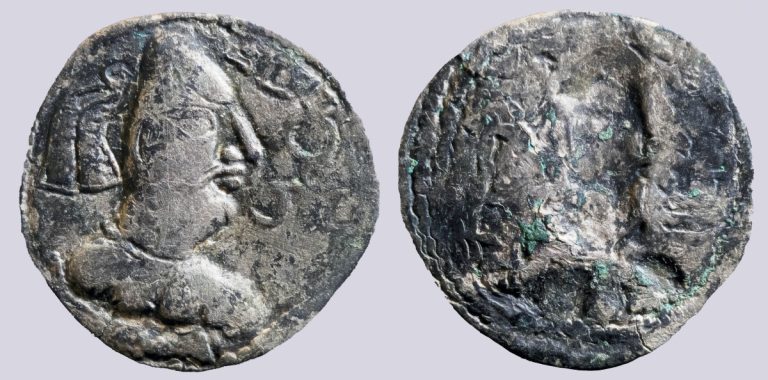 Alchon Huns, AR drachm, Mehama, Type 74 - Image 1