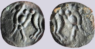 Central Asia, Silk Road, AE bracteate, Bactrian camel