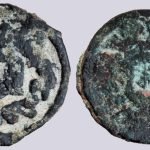 Central Asia, AE cash, with crosses and tamgas