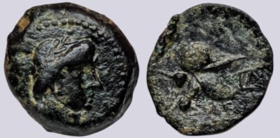Seleucids in Bactria, AE unit, Antiochus I