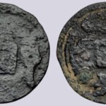 Central Asia, Soghd, AE cash, imitation of Gurak