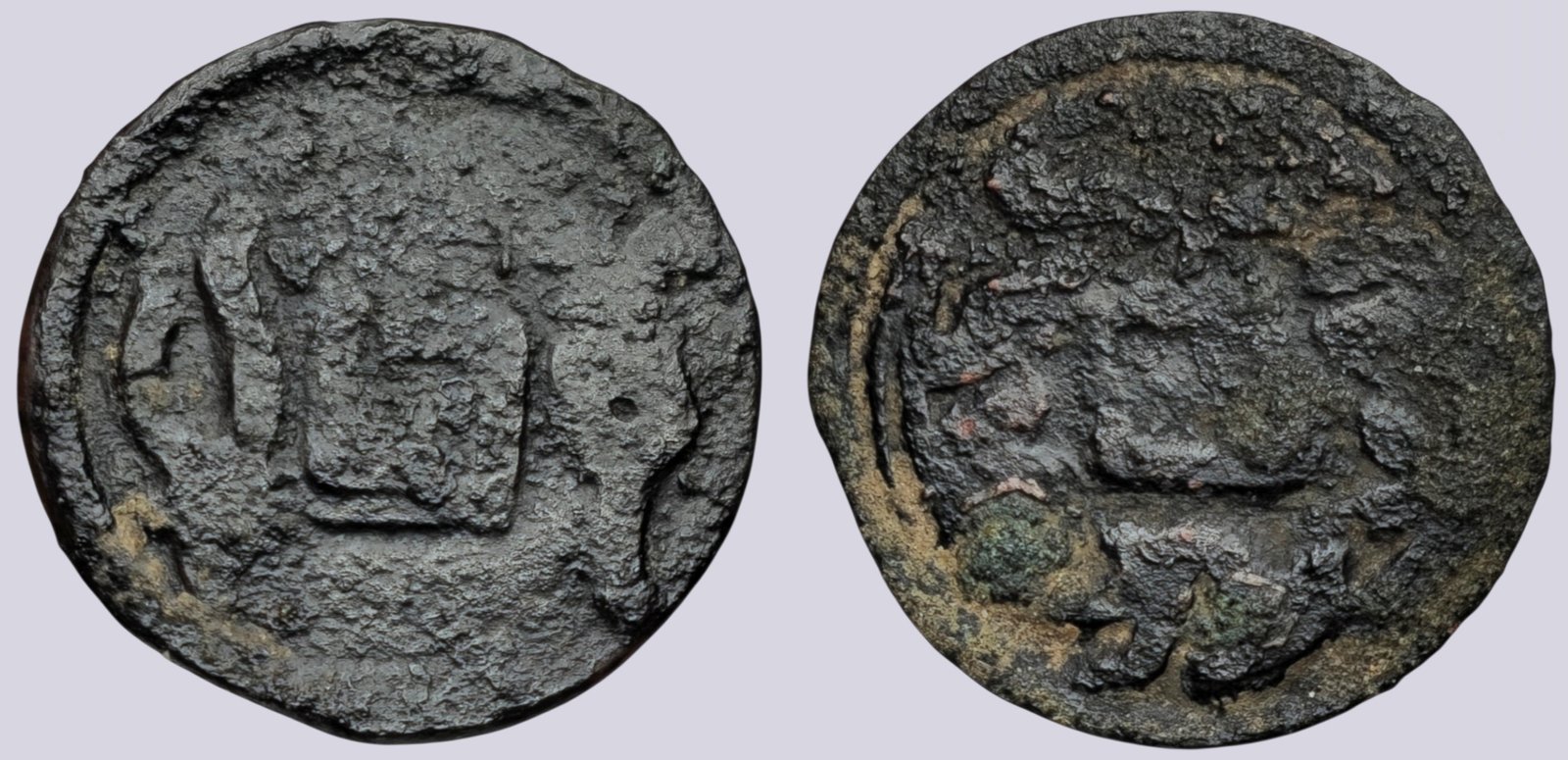 PSX_1100 Central Asia, Soghd, AE cash, imitation of Gurak - Image 1