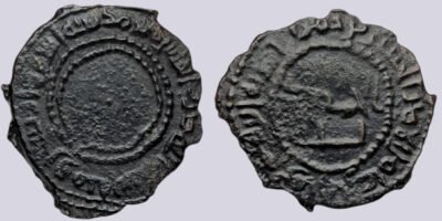 Abbasid, AE fals, temp. al-Mansur, Tirmidh, 142AH