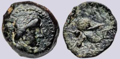 Seleucids in Bactria, AE unit, Antiochus I