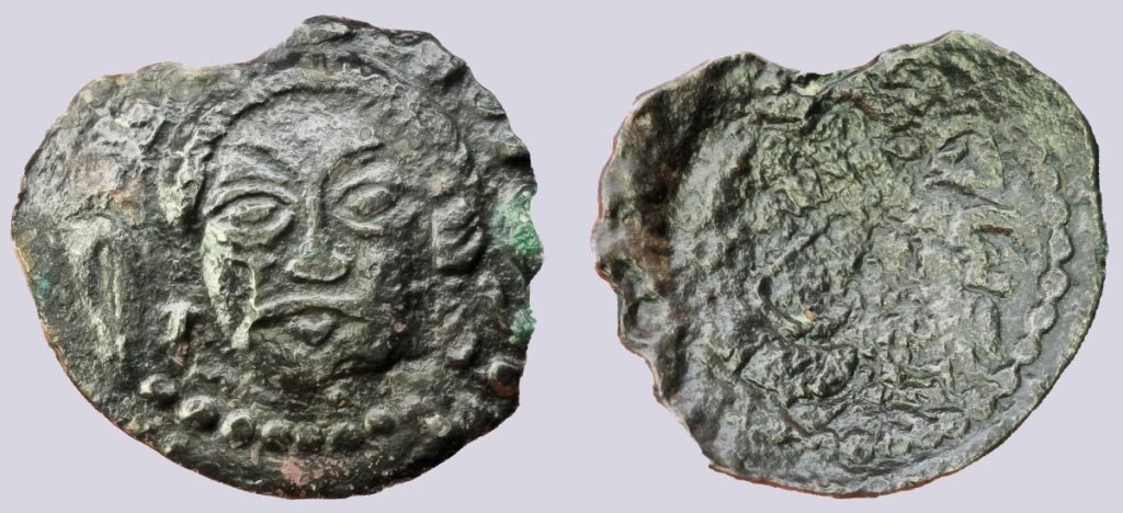 Central Asia, AE unit, unknown Chaganiyan ruler