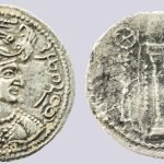 Western Turks, AR drachm, Nezak Malka