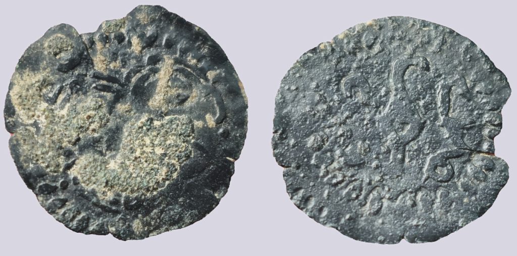 Central Asia, AE unit, unknown Chaganiyan ruler