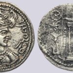 Western Turks, AR drachm, Nezak Malka