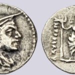 Bactrian Greeks, AR obol, Antimachos