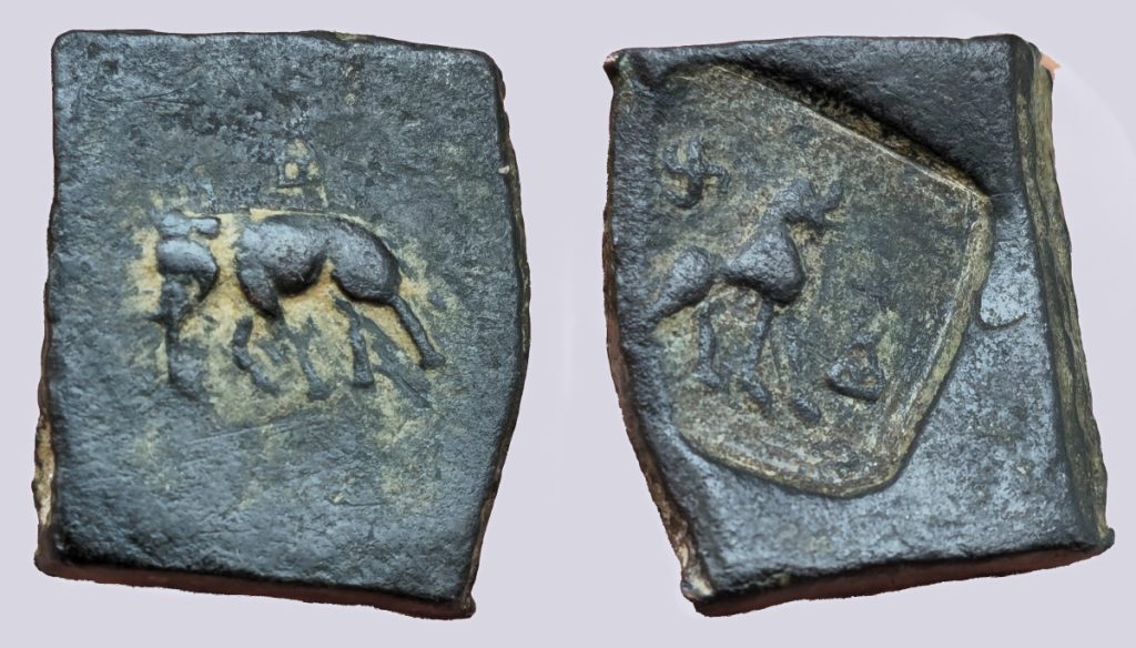 Local Civic Copper, AE karshapana, Pushkalavati