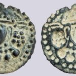 Central Asia, Silk Road, AE bracteate of Hunnic style
