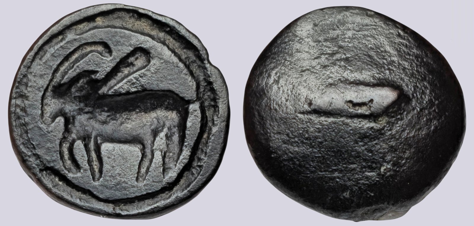 PSX_1048 Central Asia, AE seal in Hunnic style - Image 1