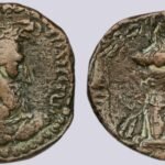 Kushano-Sasanians, AE drachm, Ohrmazd / Hormizd I