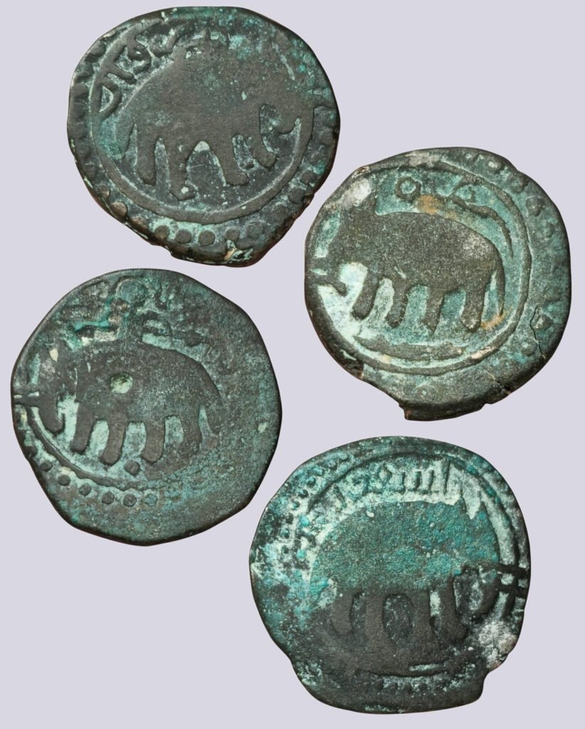 Ghorids & Khwarizmshahs, lot of BI jitals, Kurzuwan and Shafurqan mints