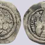 Western Turks, AR drachm, Khusru I-imitation
