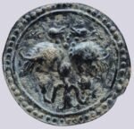 Central Asia, Silk Road, AE bracteate in Hunnic style