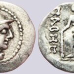 YüehChi/Kushans in Bactria, AR obol, Pabes