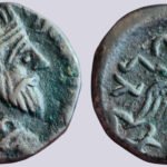 Indo-Parthians, AE tetradrachm, Gondophares