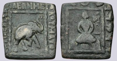 Indo-Scythians, AE unit, Maues
