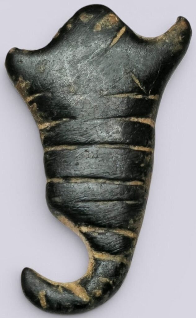 Central Asia, Silk Road, AE amulet in Hunnic style