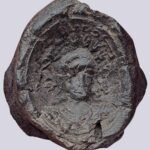Hunnic Clay Sealing. Hephthalites. 5th cent. AD