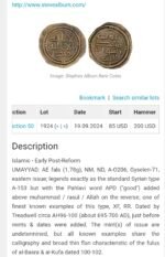 Arab-Sasanian, AE bilingual fals, anonymous - Image 2