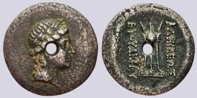 Bactrian Greeks, AE-NI double unit, Euthydemos II
